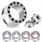Wholesale new crystal ear plugs body piercing
