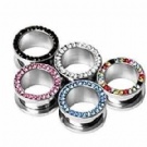Wholesale new jeweled ear plug&tunnel piercing