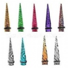 Wholesale fashion acrylic taper ear gauge