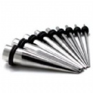 Wholesale fashion steel taper ear gauge