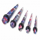 Wholesale acrylic ear taper body jewelry