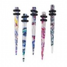 Wholesale new acrylic ear piercing taper