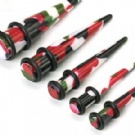 Wholesale uv acrylic ear taper