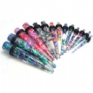 Wholesale latest acrylic uv ear tapers