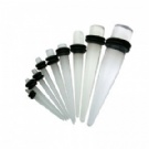 Wholesale white ear taper piercing jewelry