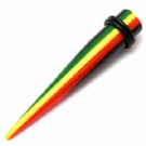 Wholesale rasta ear taper piercing jewelry