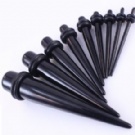 Wholesale black ear tapers