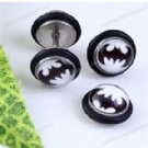 Wholesale fashion batman earring ear stud