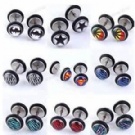 Wholesale fashion logo earring ear studs
