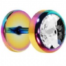 Wholesale rainbow ear piercing studs