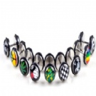Wholesale fashion logo ear studs