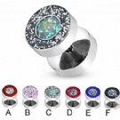 Wholesale glitter surgical steel ear studs