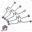 Wholesale crystal industrial barbell