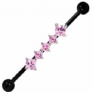 Wholesale crystal steel industrial barbell
