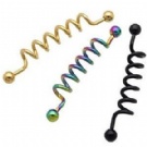 Wholesale body jewelry industrial piercing barbell