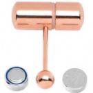 Wholesale rose gold vibrating tongue ring
