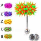 Wholesale new acrylic vibrating tongue ring