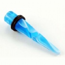 Wholesale blue marble ear tapers