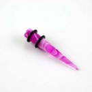 Wholesale pink marble ear tapers