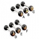 Wholesale logo tongue ring