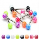 Wholesale 2013 uv acrylic tongue rings