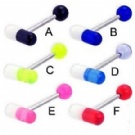 Wholesale uv acrylic pill tongue rings