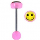 Wholesale uv acrylic smile tongue ring