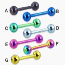 Wholesale steel tongue ring