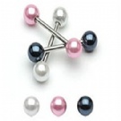Wholesale 2013 pearl tongue piercing