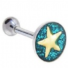Wholesale 2013 glitter tongue piercing