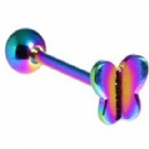 Wholesale 2013 butterfly tongue piercing
