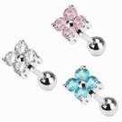 Wholesale new crystal tongue piercing