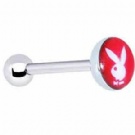 wholesale playboy tongue barbell ring