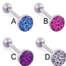 wholesale latest logo tongue ring piercing