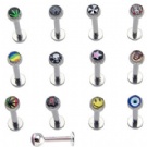 wholesale crazy logo lip rings