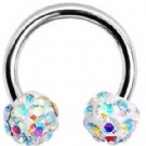 wholesale crystal cbr piercing jewelry