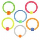 wholesale glow in the dark bcr piercing jewelry