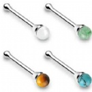 wholesale fashion stone nose studs