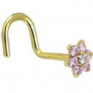 wholesale fashion flower nose rings