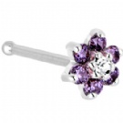 wholesale new flower crystal nose rings
