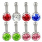 wholesale beautiful crystal nose studs