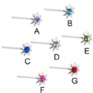 wholesale new flower nose studs