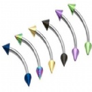 wholesale new steel eyebrow rings