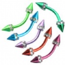 wholesale unique crystal eyebrow rings