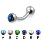 wholesale steel eyebrow rings body jewelry