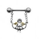 wholesale angel nipple rings piercing