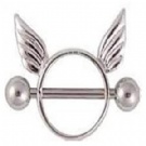 wholesale wing nipple rings piercing