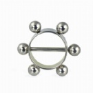 wholesale steel nipple ring piercing jewelry