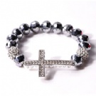 wholesale shamballa cross bracelet