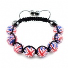 wholesale shamballa flag bracelet
